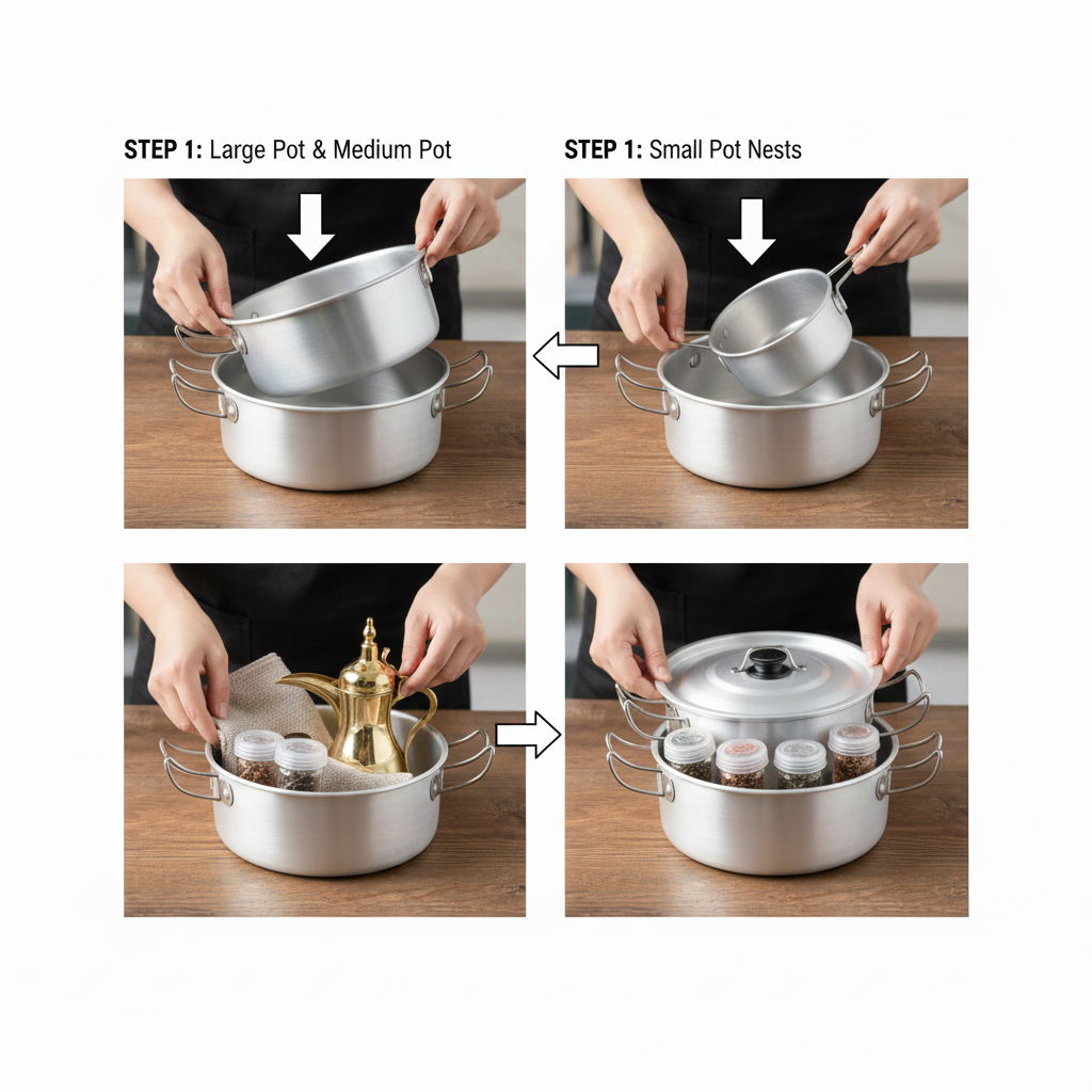 تقنية الترتيب الذكي - توفير ٤٠٪ من المساحة